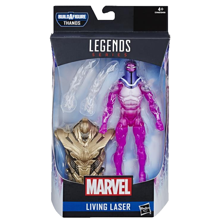 living laser marvel legends