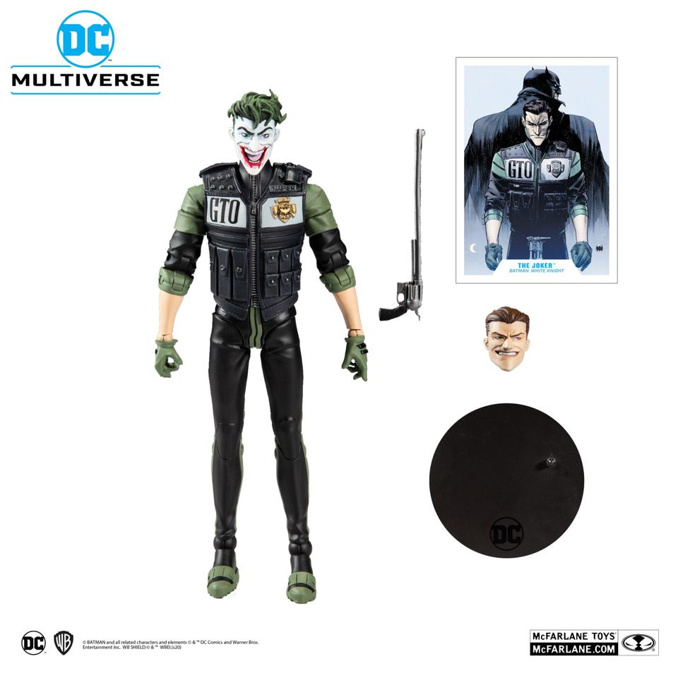 DC Multiverse Batman White Knight 7 Inch Action Figure ...